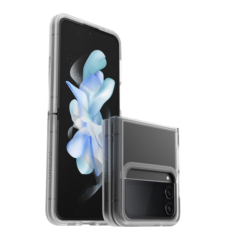 Samsung Z Flip 4 Case – Clear | OtterBox Thin Flex Cover with Transparent Slim Design image 3