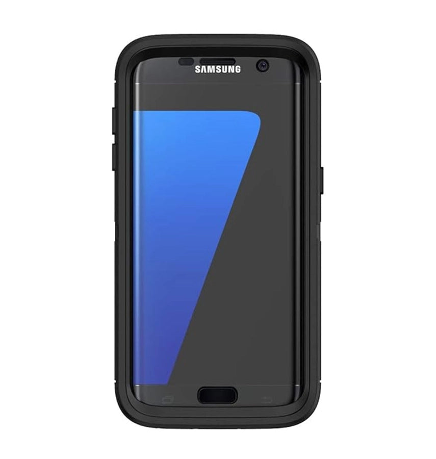 Samsung S7 Edge Case – Black | OtterBox Defender Cover with Rugged Protection & Drop Resistance image 1