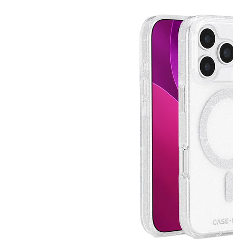iPhone 17 Pro Twinkle MagSafe Case – Silver | Case-Mate Stylish Protective Cover with Slim, Durable & Drop Protection image 2
