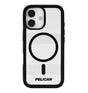iPhone 17 Case – Clear/Black | Pelican Protector MagSafe Cover with Stand, Strong Grip & Built-In Kickstand image 0