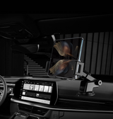 MVR Z1 15W Wireless Charging Car Holder with 90-Degree Rotation - Black image 5
