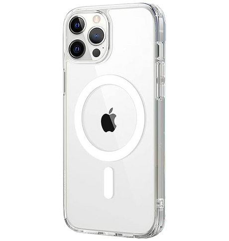 iPhone 13 Pro Max Magsafe Case - Clear | Scratch – Resistant, 2mm Hard Back Cover image 0