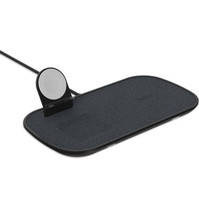 Mophie 3-in-1 Wireless Charging Pad - Black | Fast Charging, Sleek Design & Universal Compatibility image 0