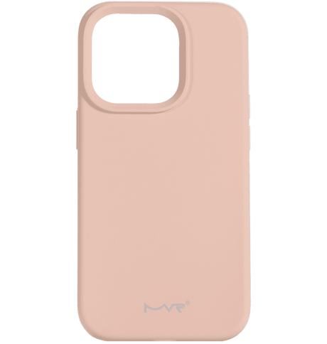 iPhone 15 Plus MVR Liquid Silicone Case - Pink Sand | Soft Touch Protective Cover image 0