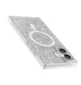 iPhone 17 BoxedIn Case – Crystal Shell | MVR Clear Glitter Design, Modular Style, Anti-Yellowing Protection image 2