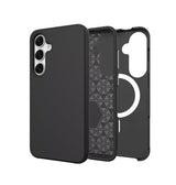 Samsung S25 FE Triangle Case - Black | Slim Protective Cover with Geometric Design & Shock Resistance image 1