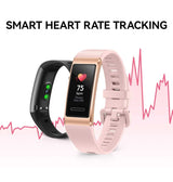 HUAWEI Band 4 Pro - Pink Gold | Smart Band Fitness Tracker with 0.95 Inch AMOLED Touchscreen, 24/7 Heart Rate Monitor, Built-in GPS, 5ATM Waterproof image 2