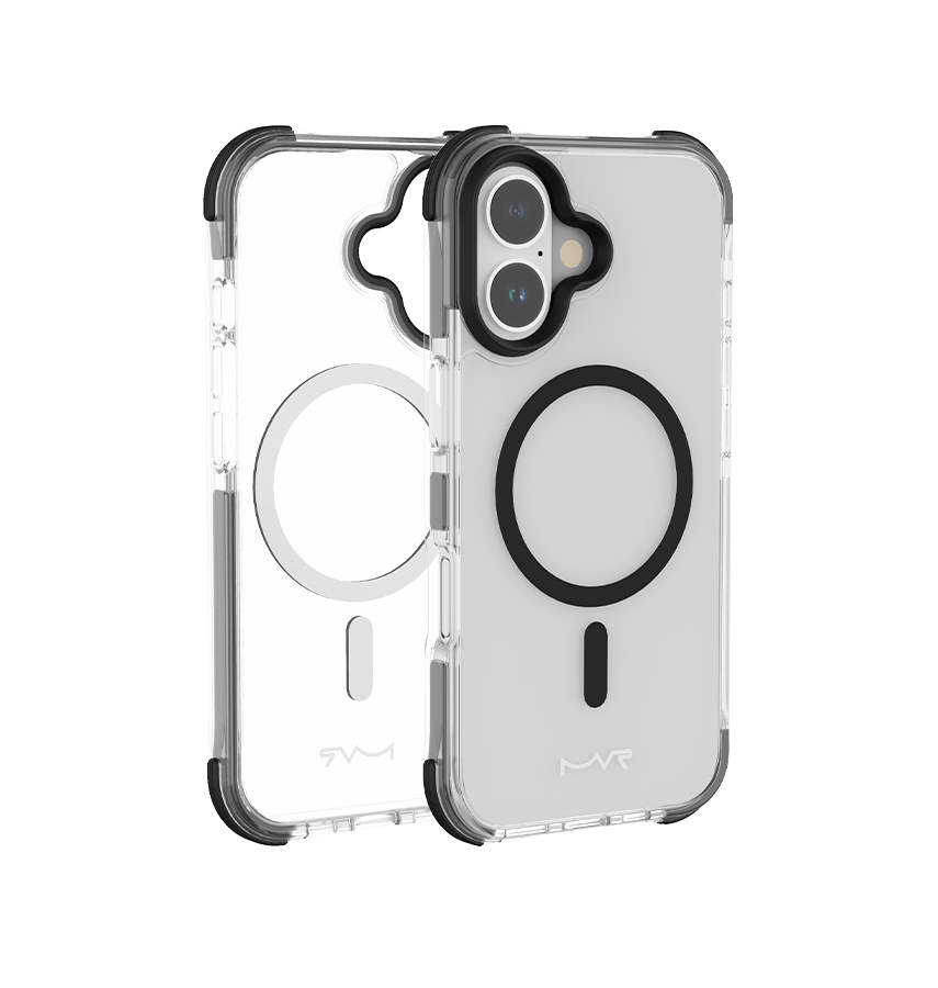 iPhone 16 Case - Black | MVR Robust Shockproof & Scratch Resistant Protective Back Cover image 0