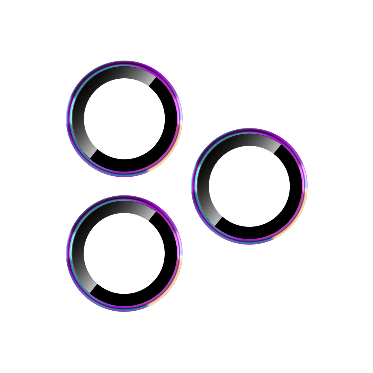 iPhone 17 Pro Max/17 Pro/16 Pro Max/16 Pro Camera Lens – Iridescent | MVR Sapphire Scratch Resistant Glass, Precise Fit, Premium Protection image 2