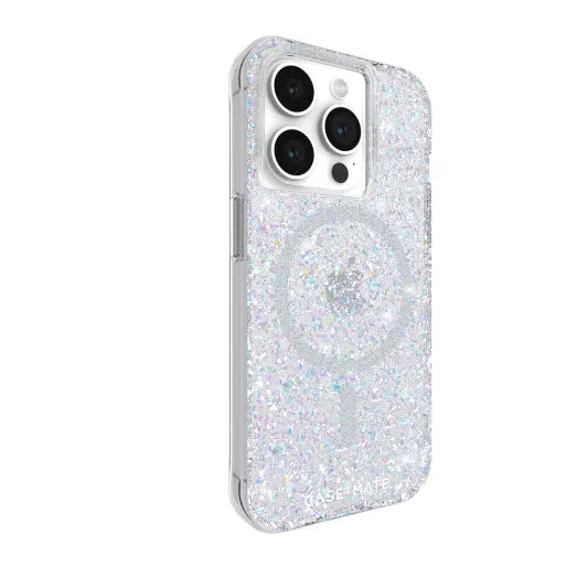 iPhone 15 Pro Magsafe Case - Iridescent | Case-Mate Twinkle Color – Shifting MagSafe Gradient Back Cover image 1