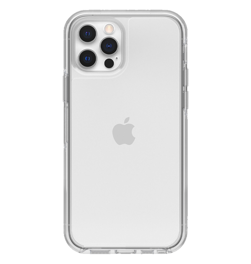 iPhone 12/12 Pro Case – Clear | OtterBox Symmetry Series, Soft Touch Protective Cover image 0