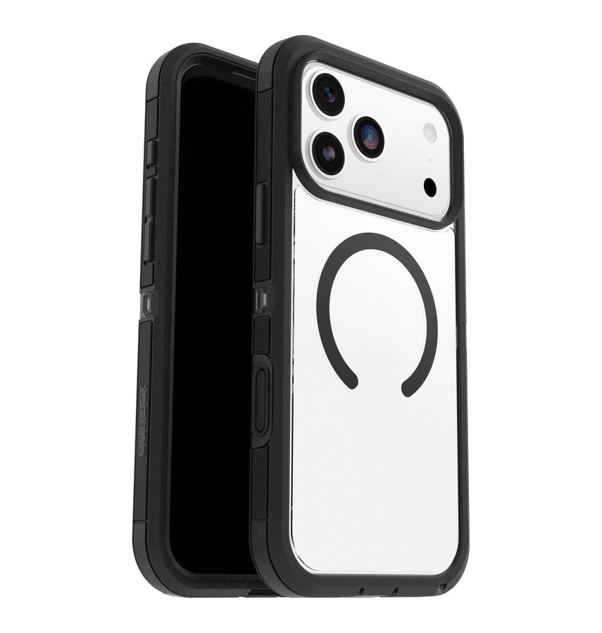 iPhone 17 Pro Max MagSafe Case – Dark Side Black | OtterBox Defender XT Pro Rugged Protective Cover  with Camera Control image 1