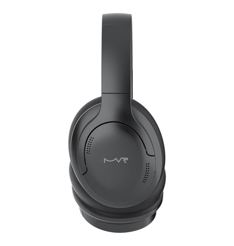 MVR Sonic Wave Headphones – Black | Immersive Sound, Comfortable Fit & Long-Lasting Performance image 1