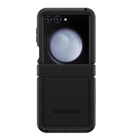 Samsung Z Flip 5 Case – Black | OtterBox Defender XT Cover with Rugged Protection & Drop Resistance image 0
