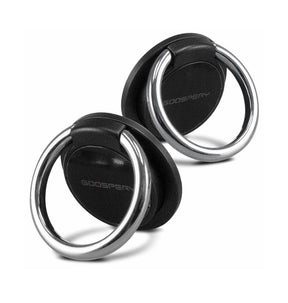 Mercury Goospery Universal Phone Grip Ring - Black | 360° Rotatable, Light Weight Holder image 0
