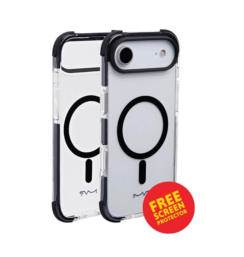 iPhone 17 Air Robust Case – Black | MVR Heavy-Duty Protection, Rugged Design, Shockproof Build image 0