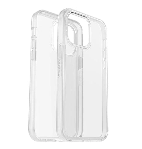 iPhone 14 Pro Max Case – Clear | OtterBox Symmetry Antimicrobial Cover with Sleek Design & Drop Protection image 1