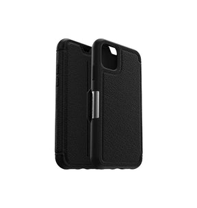 iPhone 11 Pro Max Case – Shadow | OtterBox Strada Series Stylish, Protective & Genuine Leather Folio Cover image 0