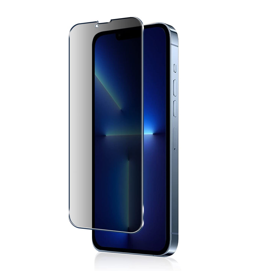 iPhone 13 Pro Max & 14 Plus Privacy Screen Protector - Black | Edge – to – Edge Full Coverage Curved Screen Protector image 0