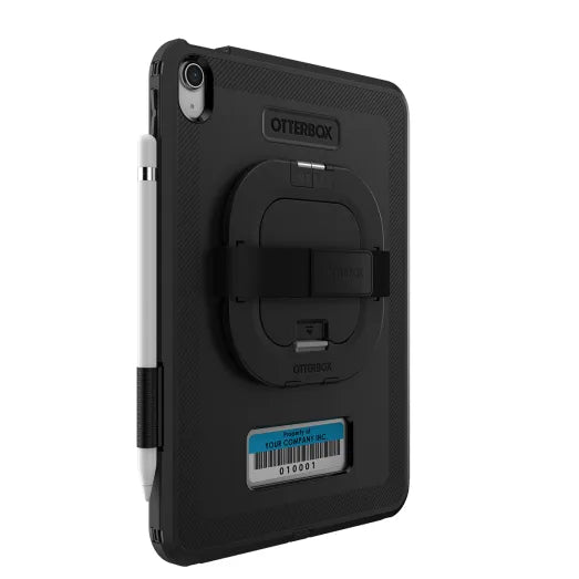 iPad 10.9 (10th Gen) Case– Black | OtterBox Defender Series Rugged Protective Case with Handstrap, Kickstand & Multi-Layer Drop Protection image 4