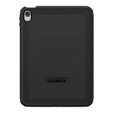 iPad 10.9 (10th Gen) Case – Black Pro Pack | OtterBox Defender Series Heavy-Duty Protective Case with Port Covers & Built-In Stand image 1