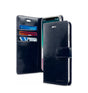 Universal Diary Wallet Flip Case - Size L (Navy Blue) | Mercury Series Shockproof Protective Cover image 0