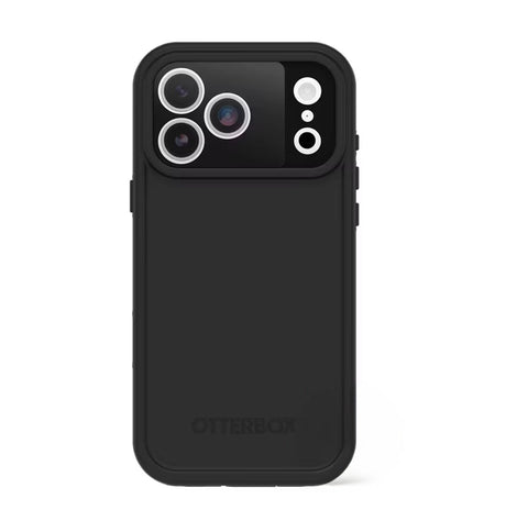 iPhone 17 Pro Max Case – Black |  OtterBox FRE Slim Durable Design, MagSafe Compatible, Shock Absorption image 0
