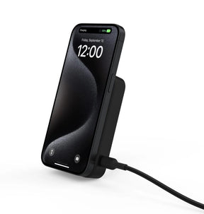 Belkin BoostCharge Qi2 15W 10K Power Bank - Black | Model (BPD008BTBK) Wireless Charger, 45cm USB-C to USB-C Cable, 15W Total Power, 4-Port Power Bank image 0