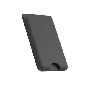 BEETLE Liquid Silicone MagSafe Wallet  – Black | Slim Design, Strong Magnetic Hold & Secure Storage image 0