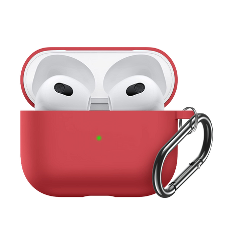 AirPods 3 Silicone Protective Case - Red image 0