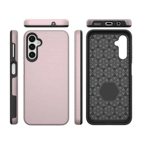 Samsung S25 Edge Triangle Case - Rose Gold | Slim Protective Cover with Geometric Design & Shock Resistance image 2