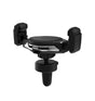 Car Vent Mount Charger - Graphite | EFM W/Less 15W Car Charger image 0