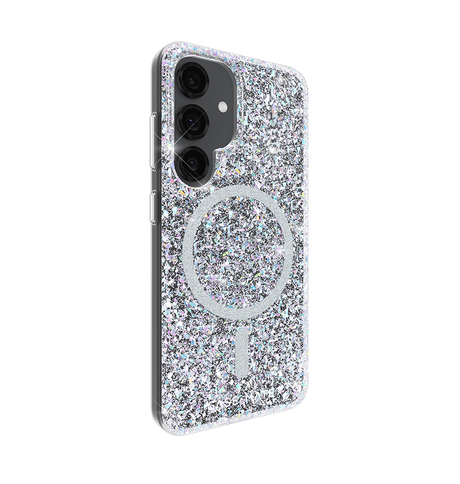 Samsung Galaxy S25 Magsafe Case – Disco | Case-Mate Twinkle Ombre Antimicrobial, Drop Protection, Wireless Charging Compatible image 4