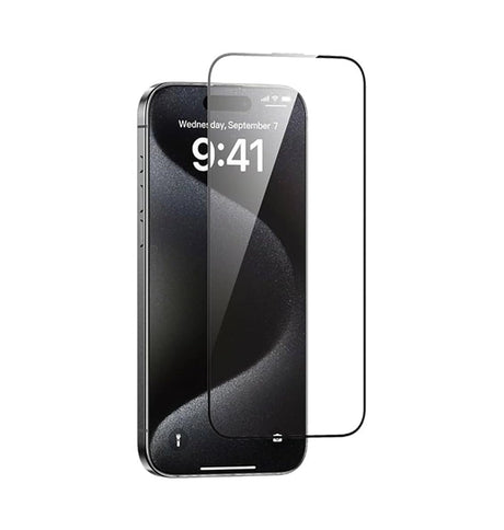 iPhone 16 Pro Max/17 Pro Max Tempered Glass Screen Protector - Clear | Scratch-Resistant, Perfect Fit Design image 0