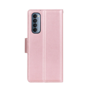 Samsung Galaxy A25 Wallet Flip Case - Rose Gold | Hanman Diary Shockproof Protective Back Cover image 0
