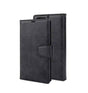 Samsung S25 Ultra Leather Case - Black | Hanman Magnetic Detachable Wallet Cover with Card Slots image 0