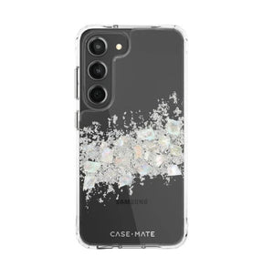Galaxy S24 Case - Pearl | Case-Mate Karat Series, Scratch Resistant, Perfect Fit Design Gradient Back Cover image 0
