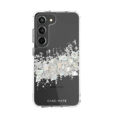 Galaxy S24 Case - Pearl | Case-Mate Karat Series, Scratch Resistant, Perfect Fit Design Gradient Back Cover image 0