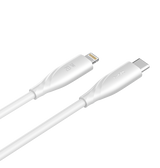 MVR Lightning Cable - White |20W, 1m Type C, 2.4A Fast Charging image 1