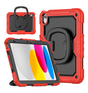 Apple iPad 10.9 Case - Rainbow Red | Survivor Generic 360 Rotating Hand Strap Stand, Shockproof & Scratch - Resistant Protective Cover image 0