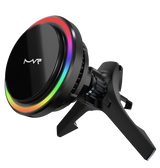 MVR T1 MagSafe Car Charger Holder - Black | 15W Fast Charge Wireless Phone Holder image 0