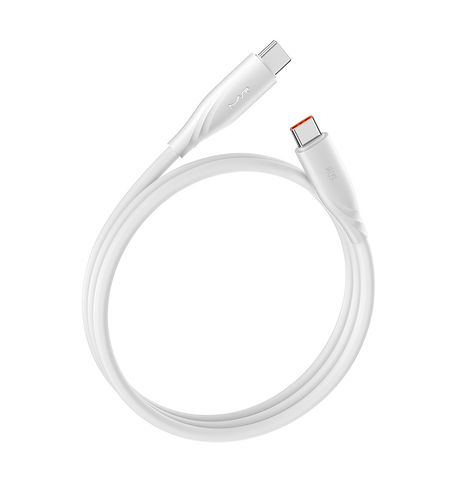 MVR Charging Cable - White |60W, 1m USB C, Fast Charging Cable image 4