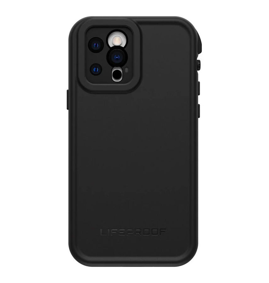 iPhone 12 Pro Case – Black | LifeProof FRE Waterproof, Dirtproof, Snowproof & Drop Protection Cover image 0