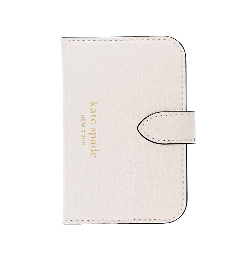 Kate Spade Morgan Magnetic Wallet MagSafe – Cream | Stylish & Durable Phone Wallet with Secure Magnetic Attachment image 0