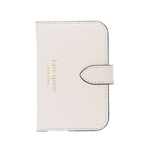 Kate Spade Morgan Magnetic Wallet MagSafe – Cream | Stylish & Durable Phone Wallet with Secure Magnetic Attachment image 0