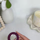 Beetle MagSafe Ring - Liquid Silicone Burgundy | Magnetic Grip & Kickstand
