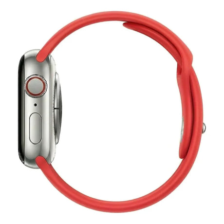 Apple Watch 38/40/41mm TPU Band – Red | Flexible, Durable, Sweatproof Strap